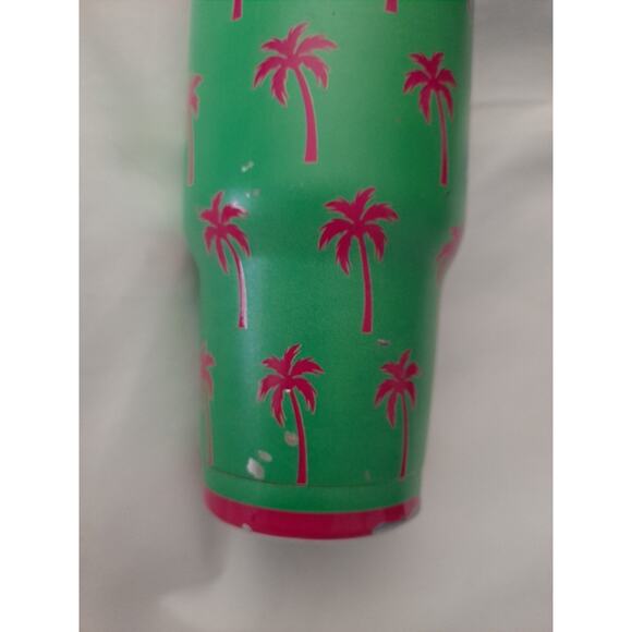 Destin Florida Palm Tree Hot Pink 30oz. Tumbler See Photos - Picture 4 of 8